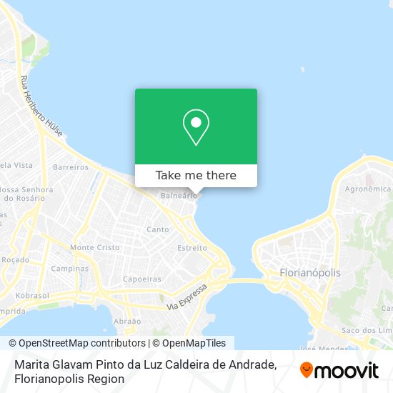 Marita Glavam Pinto da Luz Caldeira de Andrade map