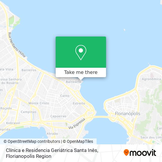 Clínica e Residencia Geriátrica Santa Inês map