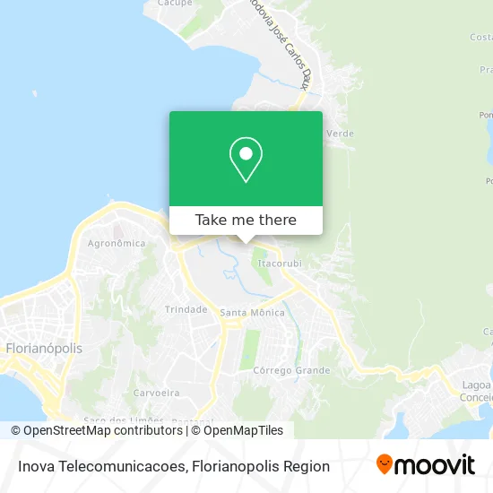 Inova Telecomunicacoes map