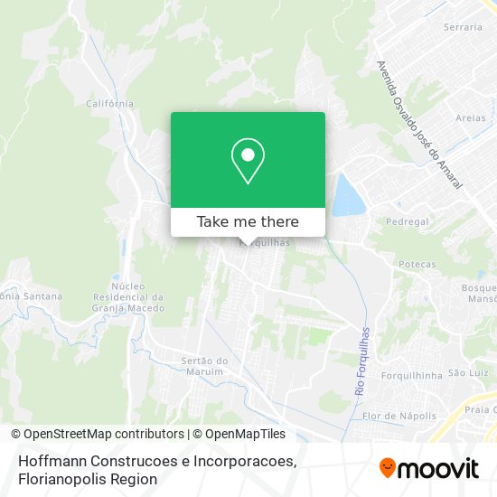 Hoffmann Construcoes e Incorporacoes map