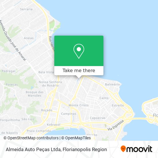 Almeida Auto Peças Ltda map