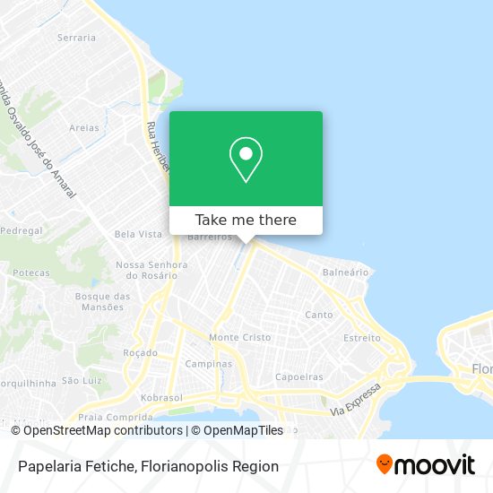 Papelaria Fetiche map