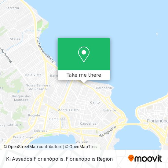Ki Assados Florianópolis map
