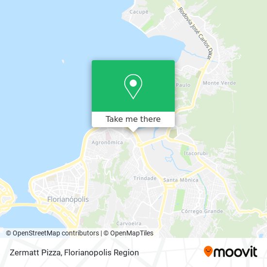 Zermatt Pizza map