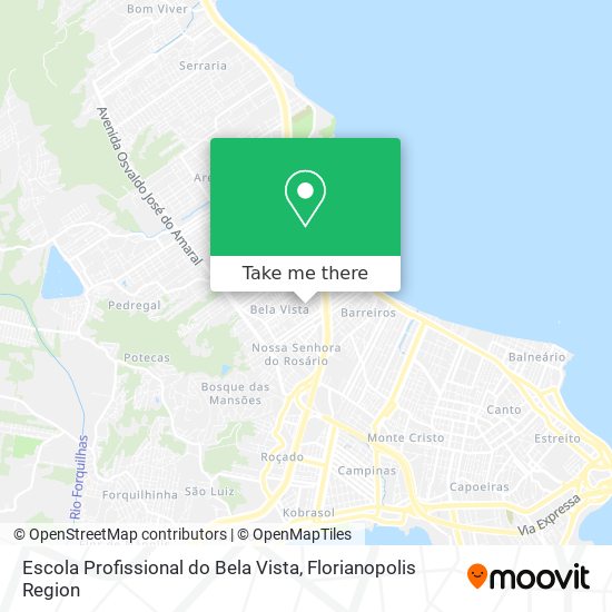 Escola Profissional do Bela Vista map