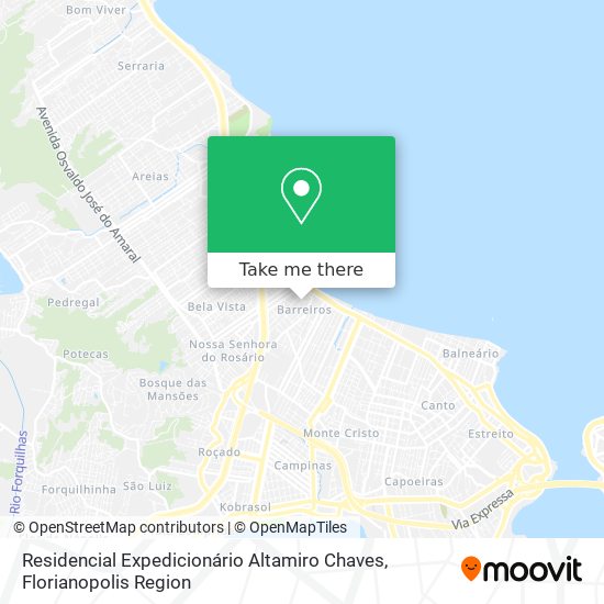 Residencial Expedicionário Altamiro Chaves map