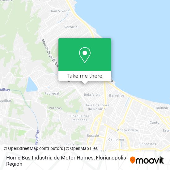 Home Bus Industria de Motor Homes map