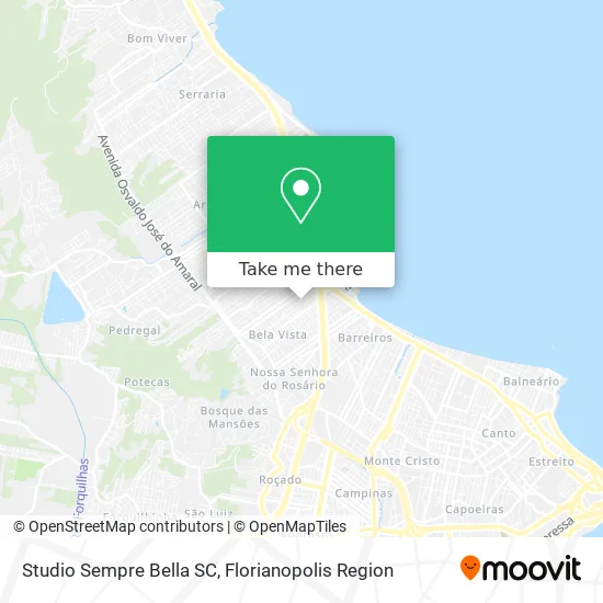 Studio Sempre Bella SC map