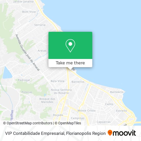 VIP Contabilidade Empresarial map