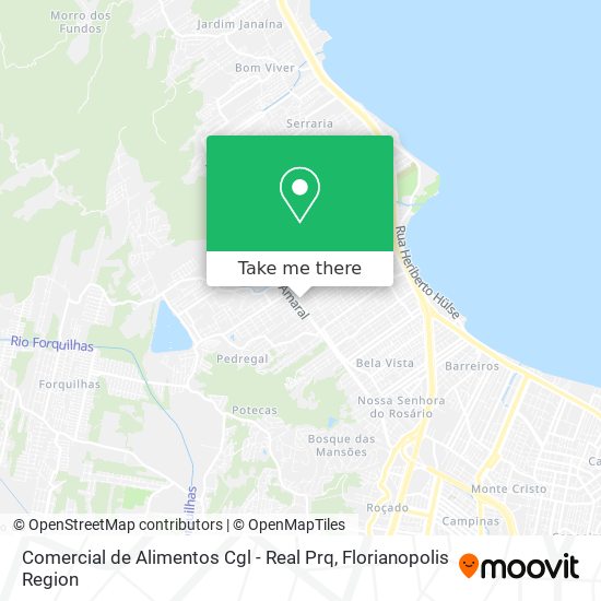 Comercial de Alimentos Cgl - Real Prq map