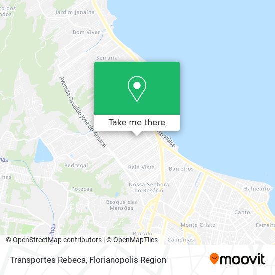 Transportes Rebeca map
