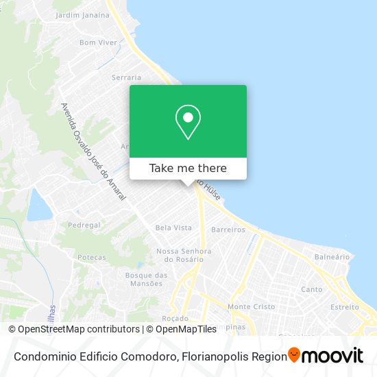 Condominio Edificio Comodoro map