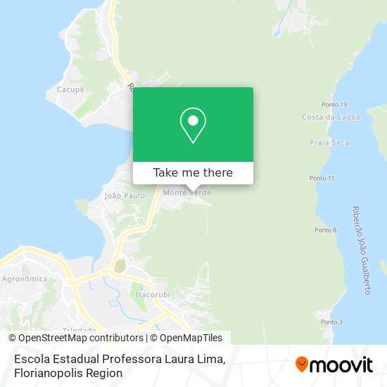 Escola Estadual Professora Laura Lima map