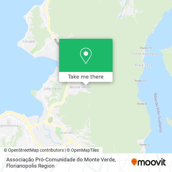 Associação Pró-Comunidade do Monte Verde map