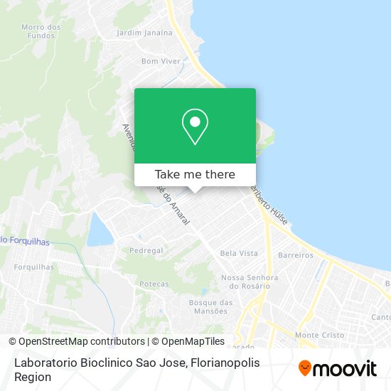 Laboratorio Bioclinico Sao Jose map