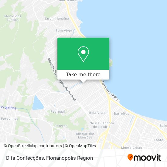 Dita Confecções map