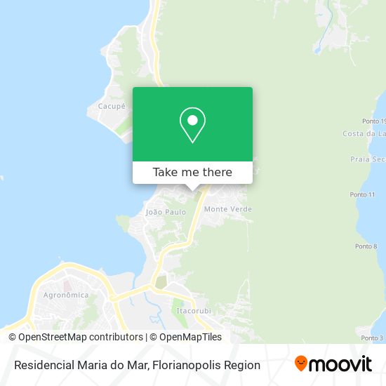 Mapa Residencial Maria do Mar