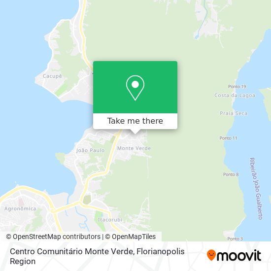 Centro Comunitário Monte Verde map