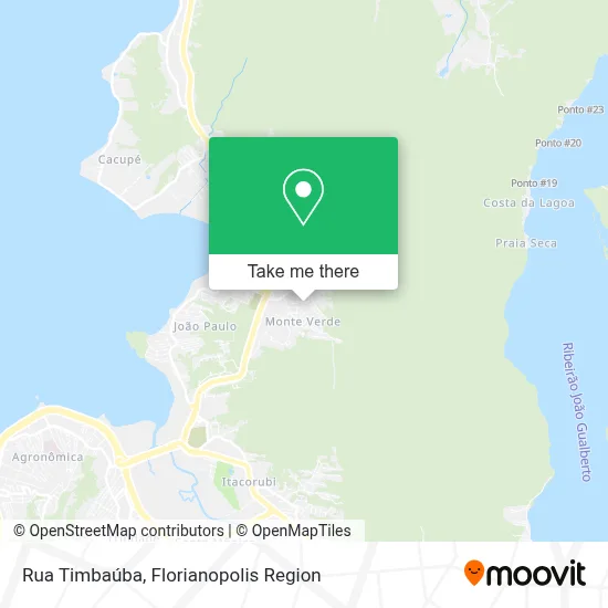 Rua Timbaúba map