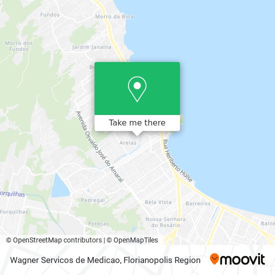 Wagner Servicos de Medicao map