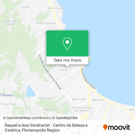 Mapa Raquel e Ana Vendramin - Centro de Beleza e Estética