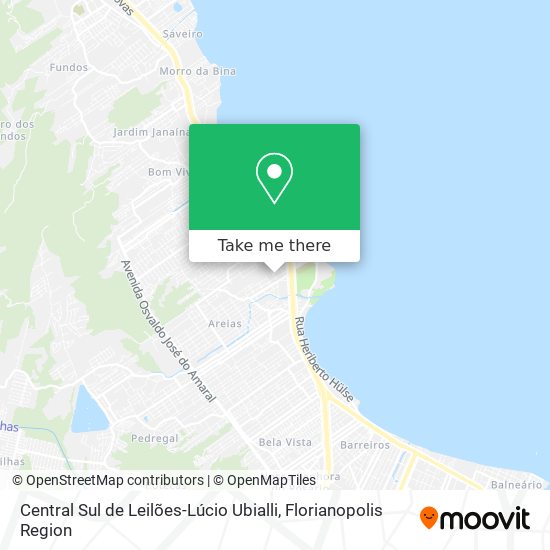 Central Sul de Leilões-Lúcio Ubialli map