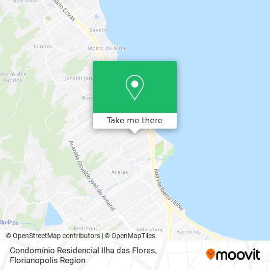 Condomínio Residencial Ilha das Flores map