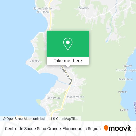 Centro de Saúde Saco Grande map