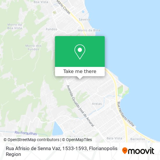 Rua Afrísio de Senna Vaz, 1533-1593 map