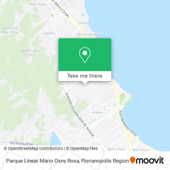 Parque Linear Mário Osny Rosa map