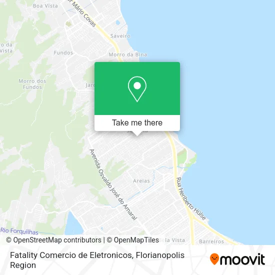 Fatality Comercio de Eletronicos map