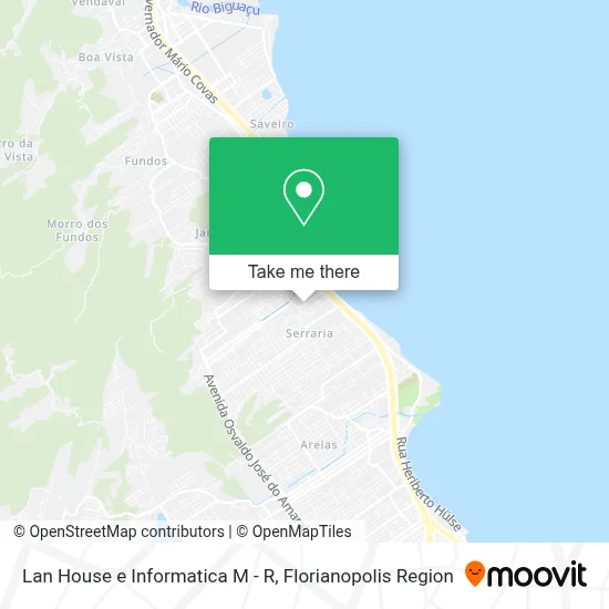 Lan House e Informatica M - R map