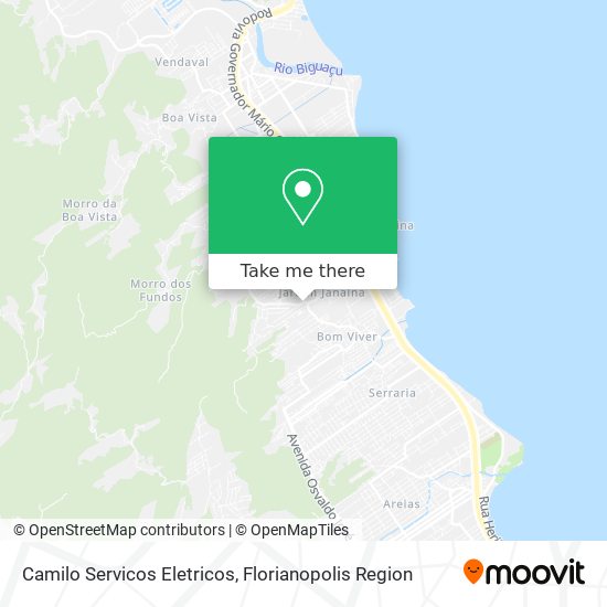 Camilo Servicos Eletricos map