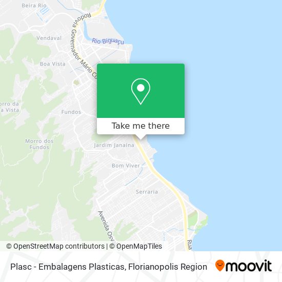 Plasc - Embalagens Plasticas map