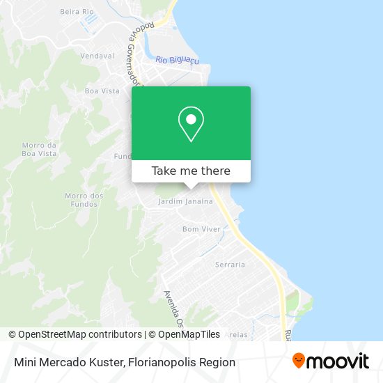 Mini Mercado Kuster map