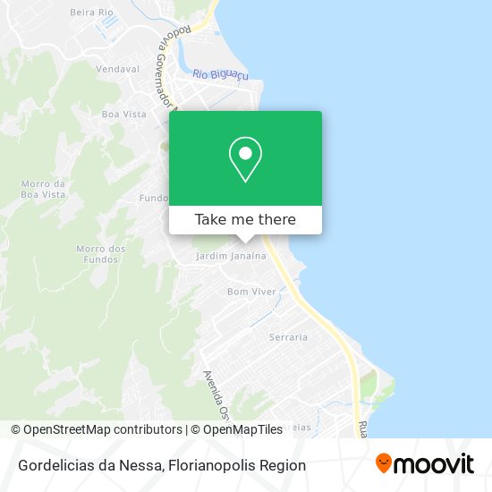 Gordelicias da Nessa map