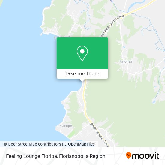 Feeling Lounge Floripa map