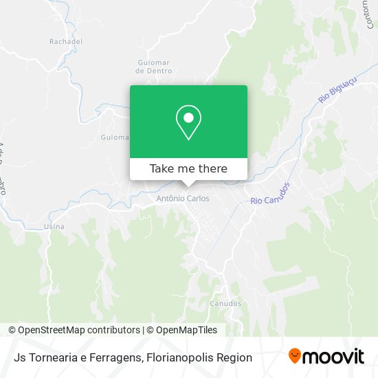 Js Tornearia e Ferragens map