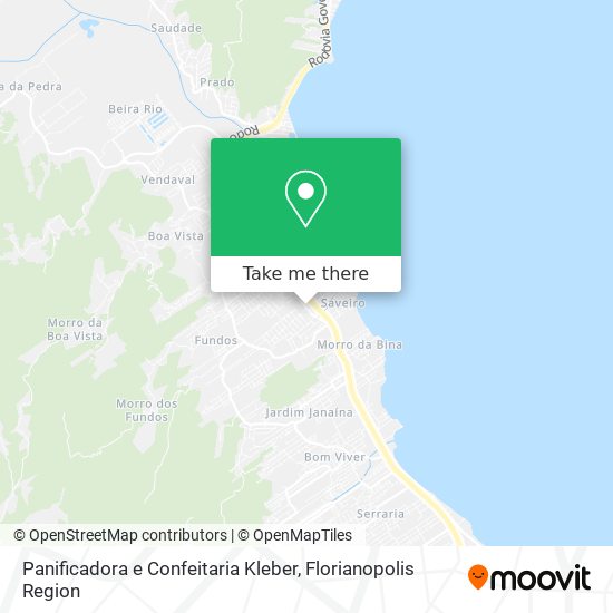Panificadora e Confeitaria Kleber map