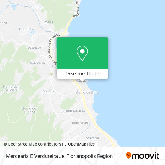 Mercearia E Verdureira Je map