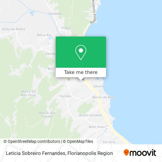 Letícia Sobreiro Fernandes map