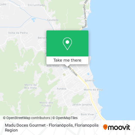 Madu Doces Gourmet - Florianópolis map