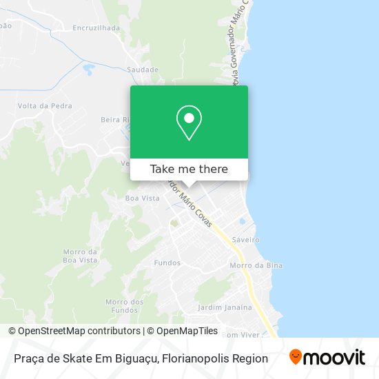 Praça de Skate Em Biguaçu map