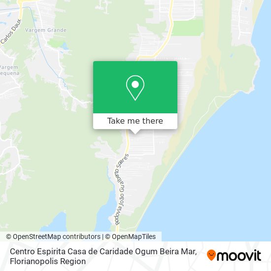 Centro Espirita Casa de Caridade Ogum Beira Mar map