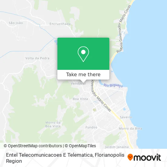 Entel Telecomunicacoes E Telematica map