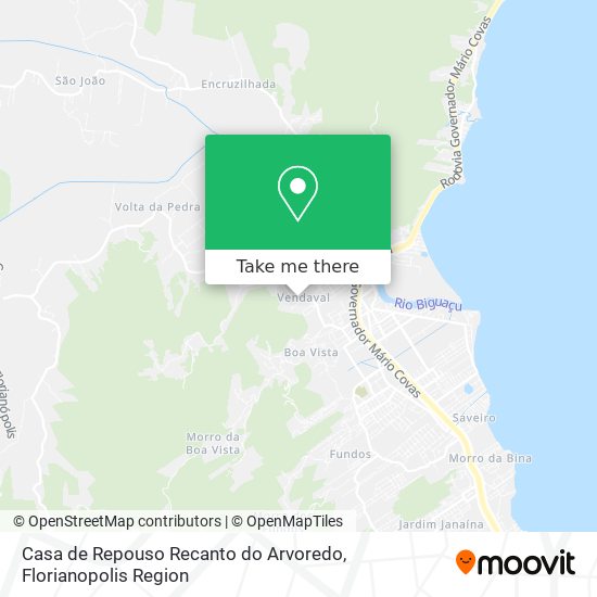 Casa de Repouso Recanto do Arvoredo map