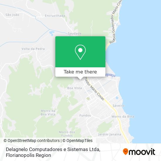 Delagnelo Computadores e Sistemas Ltda map