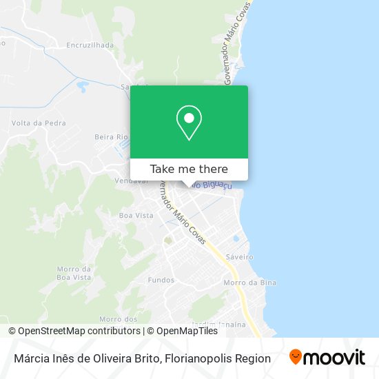 Márcia Inês de Oliveira Brito map