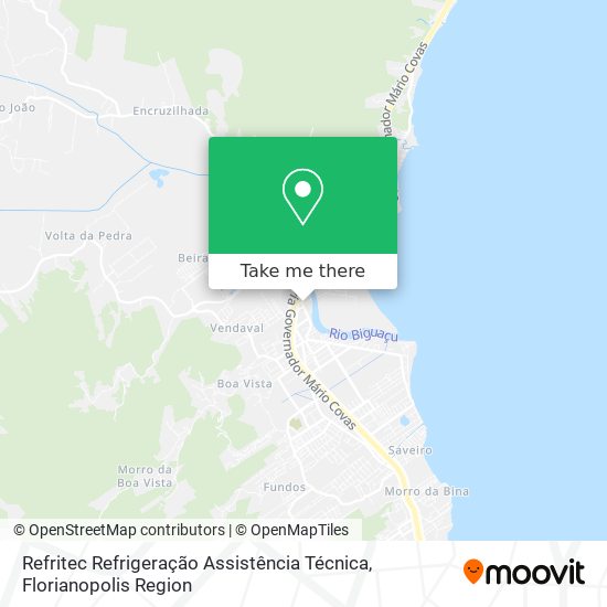 Refritec Refrigeração Assistência Técnica map