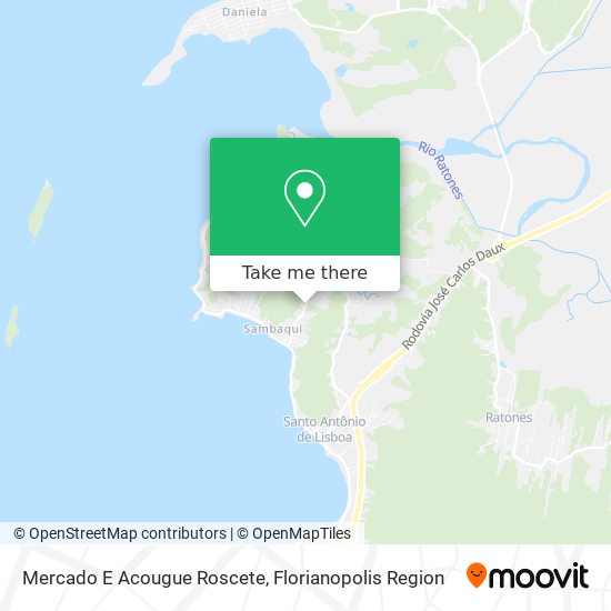 Mercado E Acougue Roscete map